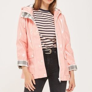 Topshop petite rain jacket 0